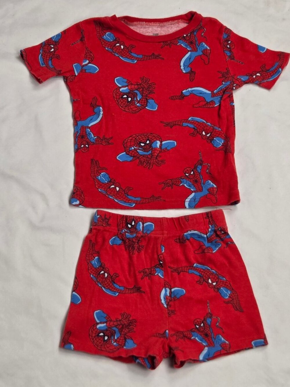 Marvel Spider-Man two-piece pajama set size 6
